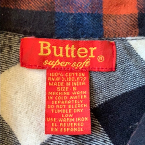Butter long sleeve shirt sz S - Picture 3 of 5